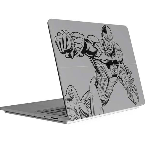 DC Comics Cyborg Comic Pop Surface Laptop Studio Skin